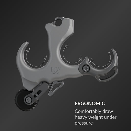 ERGONOMIC: Comfortably draw heavy weight under pressure